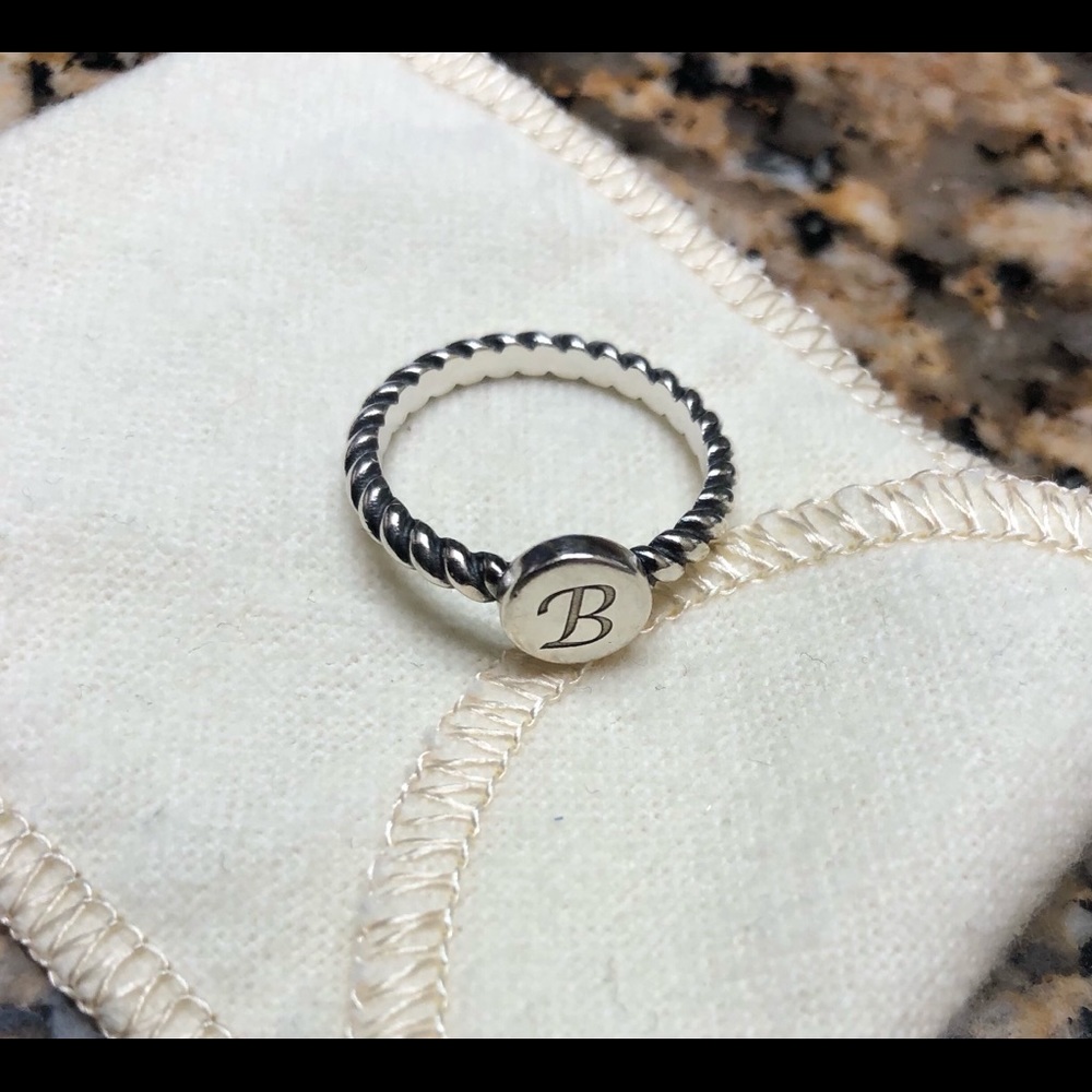 James Avery B ring